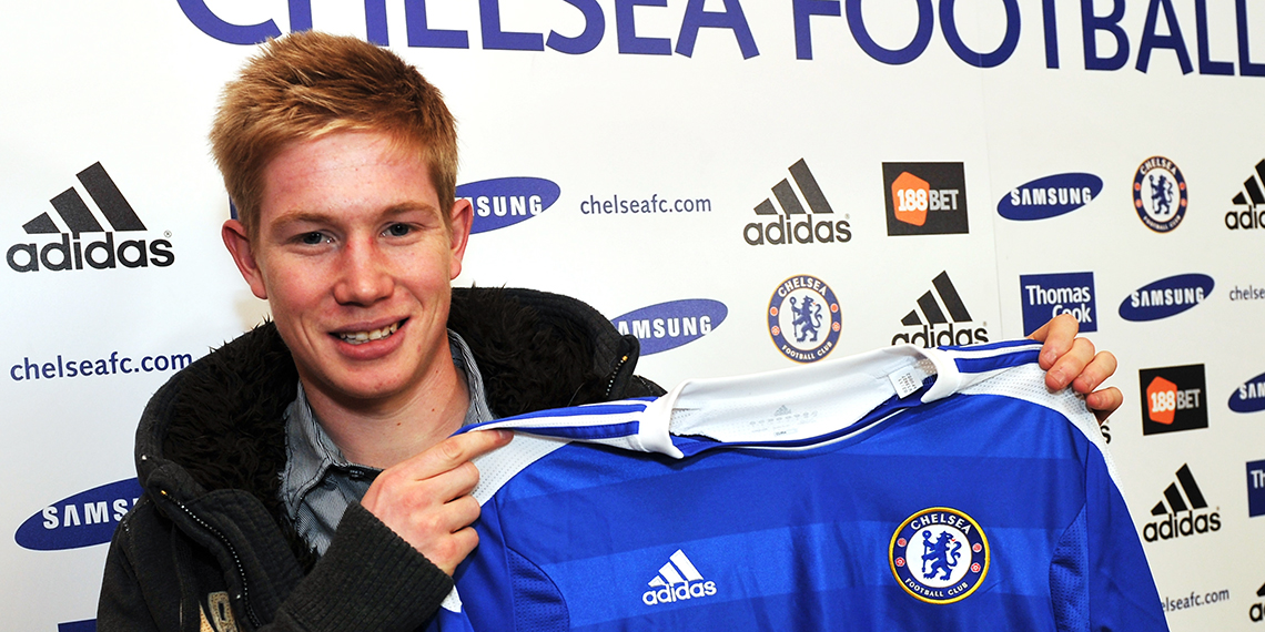 De Bruyne played for Chelsea earlier in his career.